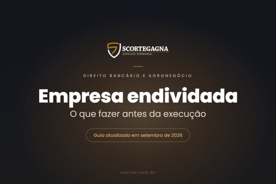 Empresa endividada com banco: o que fazer antes da execução, guia de gestão de passivos bancários atualizado em setembro de 2026
